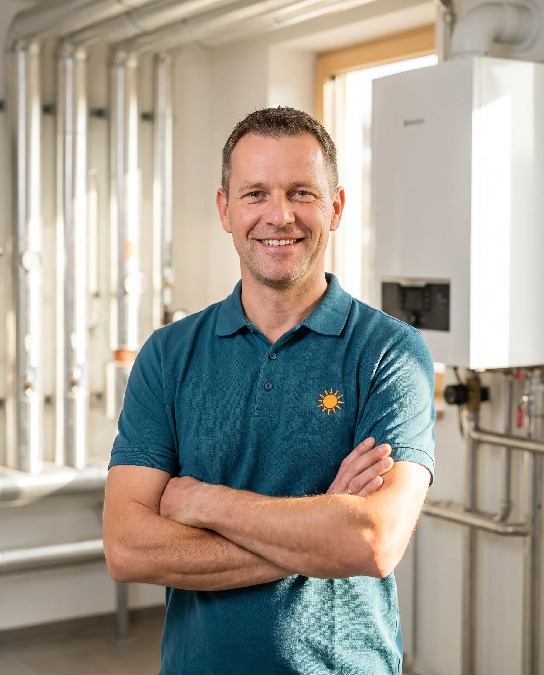 Michael Görtz, Heizungsbaumeister und Inhaber von Görtz Sanitär Heizung